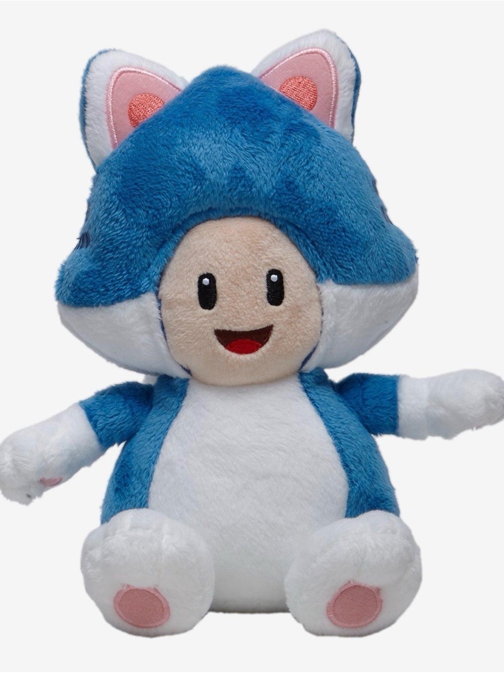 Super Mario 3D World Sanei Little Buddy CAT TOAD Plush 2014
